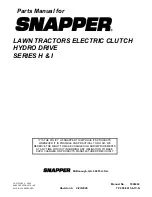 Preview for 92 page of Snapper WLT160H42HBV2 Parts Manual