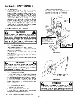 Preview for 12 page of Snapper WLT170H38IBV Safety Instructions & Operator'S Manual