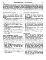 Preview for 2 page of Snapper WLT180H4 21BV2 Safety Instructions & Operator'S Manual