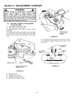 Preview for 27 page of Snapper WLT180H4 21BV2 Safety Instructions & Operator'S Manual