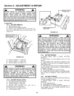 Preview for 29 page of Snapper WLT180H4 21BV2 Safety Instructions & Operator'S Manual