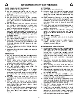 Preview for 3 page of Snapper WMR216017B Safety Instructions & Operator'S Manual