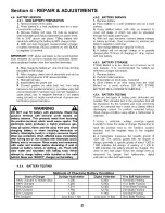 Preview for 21 page of Snapper WP216517B Safety Instructions & Operator'S Manual