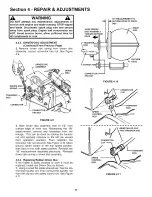 Предварительный просмотр 17 страницы Snapper WRP216517BE Safety Instructions & Operator'S Manual