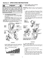 Preview for 8 page of Snapper WRPS216517B, WRPS216517BE Safety Instructions & Operator'S Manual