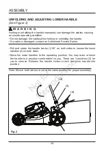 Предварительный просмотр 12 страницы Snapper XD SXD21SSWM82 Owner'S Manual