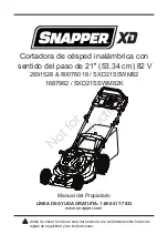 Предварительный просмотр 81 страницы Snapper XD SXD21SSWM82 Owner'S Manual