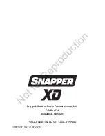 Предварительный просмотр 24 страницы Snapper XD SXDBL82 Owner'S Manual