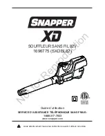 Предварительный просмотр 25 страницы Snapper XD SXDBL82 Owner'S Manual