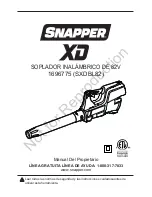 Preview for 50 page of Snapper XD SXDBL82 Owner'S Manual