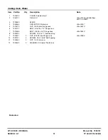 Preview for 31 page of Snapper Y30080, Y30081B, Y30120B, Y301 Parts Manual