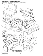 Предварительный просмотр 10 страницы Snapper Yard Cruiser HZ14330BVE Parts Manual