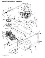 Предварительный просмотр 14 страницы Snapper Yard Cruiser HZ14330BVE Parts Manual