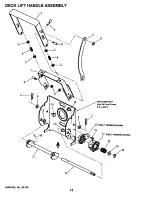 Предварительный просмотр 18 страницы Snapper Yard Cruiser HZ14330BVE Parts Manual