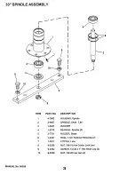 Предварительный просмотр 30 страницы Snapper Yard Cruiser HZ14330BVE Parts Manual