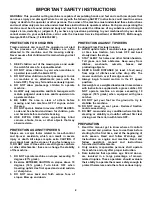 Preview for 2 page of Snapper YARD CRUISER HZS14331BVE Safety Instructions & Operator'S Manual