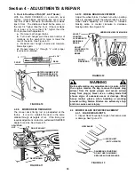 Preview for 18 page of Snapper YARD CRUISER HZS14331BVE Safety Instructions & Operator'S Manual