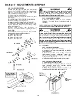 Preview for 19 page of Snapper YARD CRUISER HZS14331BVE Safety Instructions & Operator'S Manual