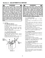 Preview for 20 page of Snapper Yard Cruiser HZS15423KVE Safety Instructions & Operator'S Manual