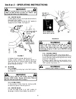 Preview for 8 page of Snapper YARD CRUISER YZ145332BVE Safety Instructions & Operator'S Manual