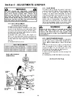 Preview for 16 page of Snapper YARD CRUISER YZ145332BVE Safety Instructions & Operator'S Manual