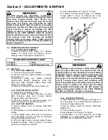 Preview for 21 page of Snapper YARD CRUISER YZ145332BVE Safety Instructions & Operator'S Manual