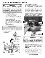 Preview for 17 page of Snapper YARD CRUISER YZ15334BVE Safety Instructions & Operator'S Manual