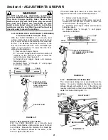 Preview for 20 page of Snapper YARD CRUISER YZ15334BVE Safety Instructions & Operator'S Manual