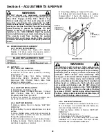 Preview for 22 page of Snapper YARD CRUISER YZ15334BVE Safety Instructions & Operator'S Manual