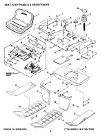 Предварительный просмотр 6 страницы Snapper YT18H Series 3 Parts Manual