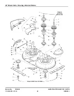 Предварительный просмотр 42 страницы Snapper YT2050 (1694637) Parts Manual