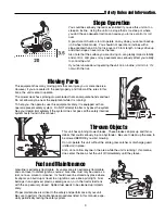 Предварительный просмотр 5 страницы Snapper YT2344 23HP Operator'S Manual