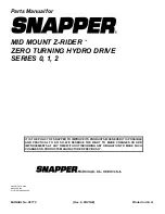 Preview for 56 page of Snapper Z-RIDER MZM2200KH Parts Manual