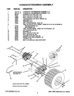 Предварительный просмотр 11 страницы Snapper Z1202B Parts Manual