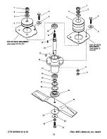 Предварительный просмотр 33 страницы Snapper Z1202B Parts Manual