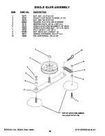 Предварительный просмотр 38 страницы Snapper Z1202B Parts Manual