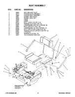 Предварительный просмотр 7 страницы Snapper Z1404K Parts Manual