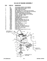 Предварительный просмотр 17 страницы Snapper Z1404K Parts Manual