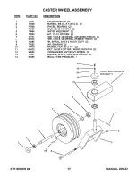 Предварительный просмотр 19 страницы Snapper Z1404K Parts Manual