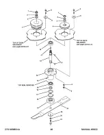 Предварительный просмотр 27 страницы Snapper Z1404K Parts Manual