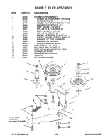 Предварительный просмотр 28 страницы Snapper Z1404K Parts Manual