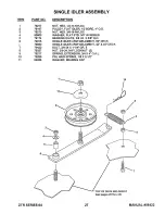 Предварительный просмотр 29 страницы Snapper Z1404K Parts Manual