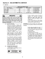 Preview for 21 page of Snapper ZF2100DKU Safety Instructions & Operator'S Manual