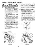 Preview for 20 page of Snapper ZF2101DKU Safety Instructions & Operator'S Manual