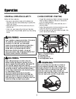 Preview for 9 page of Snapper ZT18441KHC Safety Instructions & Operator'S Manual