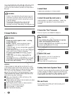 Preview for 8 page of Snapper ZTX250 Dealer Setup Instructions