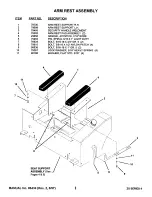 Предварительный просмотр 6 страницы Snapper ZU2014K Parts Manual