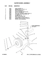 Предварительный просмотр 19 страницы Snapper ZU2014K Parts Manual