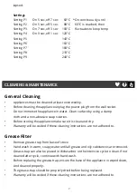 Preview for 8 page of Snappy Chef SCF003 User Manual