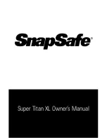 SnapSafe Super Titan XL Owner'S Manual preview